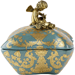 Фарфоровая шкатулка Angel with a rose варинант исполнения - 1 | Loft Concept в Барнауле