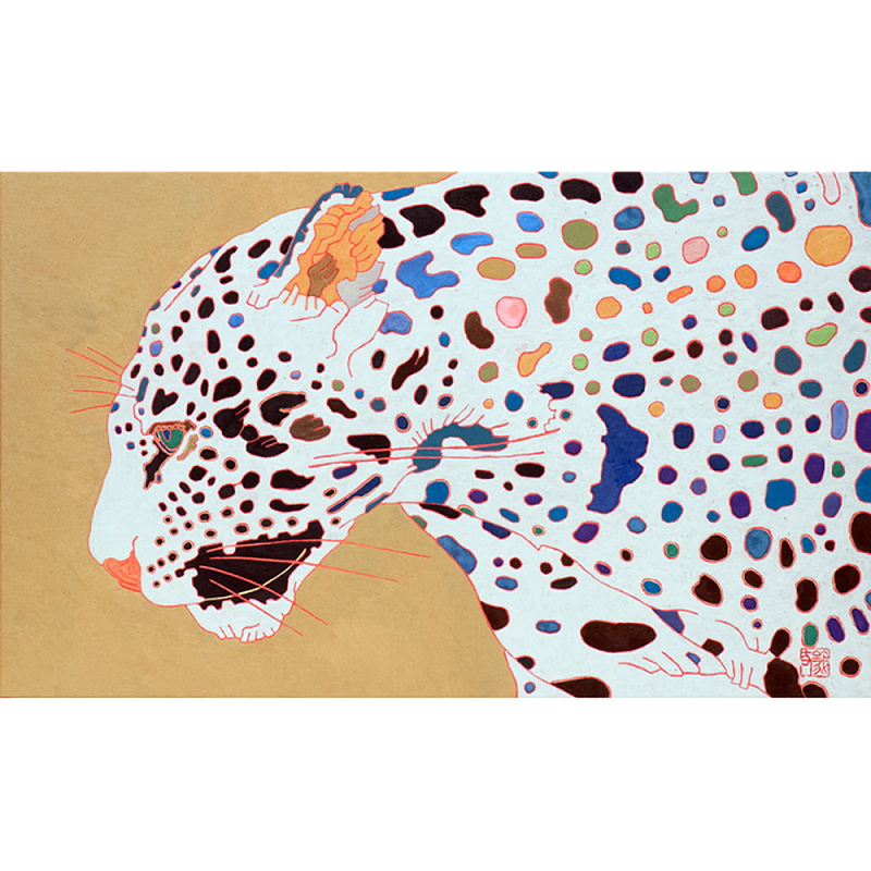 Картина Белый Ягуар White Predatory Jaguar Мульти Картина Белый Ягуар White Predatory Jaguar Мульти в Барнауле | Loft Concept