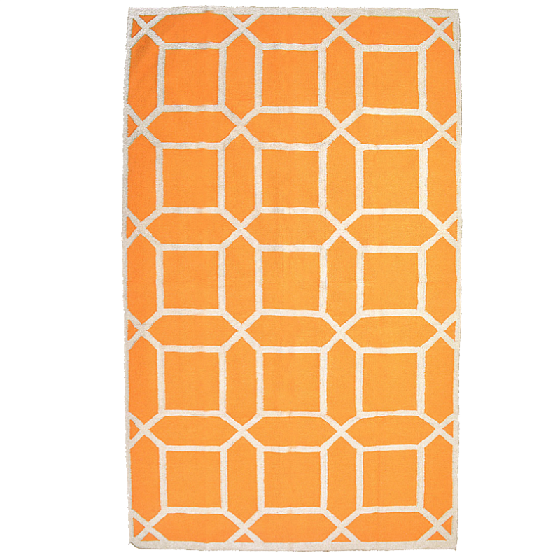 Ковер Ornament Orange Pattern Оранжевый Ковер Ornament Orange Pattern Оранжевый в Барнауле | Loft Concept