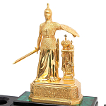 Настольный письменный набор из малахита и долерита Leader Organizer варинант исполнения - 3 | Loft Concept в Барнауле