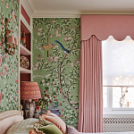 Обои ручная роспись Belvoir Pistachio варинант исполнения - 3 | Loft Concept в Барнауле