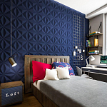 Гипсовая 3D Панель M-101 варинант исполнения - 2 | Loft Concept в Барнауле