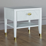 Прикроватная тумбочка с ящиком Elsa Dreams White варинант исполнения - 1 | Loft Concept в Барнауле