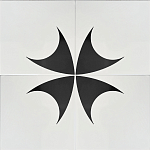 Дизайнерская плитка с узором Комета варинант исполнения - 1 | Loft Concept в Барнауле