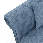 Мебельная ткань Шенилл голубой цвет 138 см T4-26 варинант исполнения - 6 | Loft Concept в Барнауле