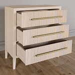 Комод Primo с 3 выдвижными ящиками Светлый дуб варинант исполнения - 5 | Loft Concept в Барнауле