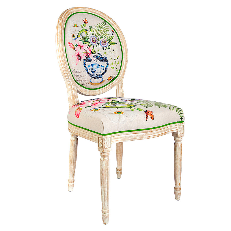 Стул Exotic Bouquet Stool Бежевый Мульти в Барнауле | Loft Concept 
