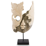 Маска ручной работы деревянная резная Mask Flower варинант исполнения - 1 | Loft Concept в Барнауле