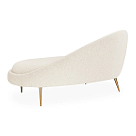 Двухместный диван округлой формы Apulia варинант исполнения - 3 | Loft Concept в Барнауле