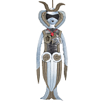 Кукла из джинсовой одежды и армейских палаток Rusalka Jeans&Tents варинант исполнения - 1 | Loft Concept в Барнауле