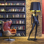 Лампа MANNEQUIN LAMP с абажуром изгибы тела варинант исполнения - 3 | Loft Concept в Барнауле