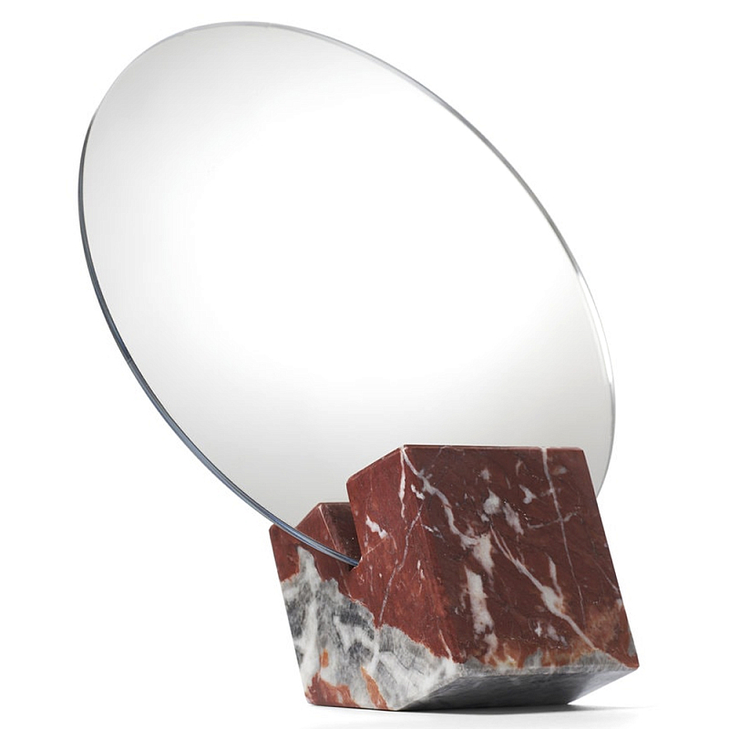 Настольное дизайнерское зеркало Poltronova Vanitas Rosso Franci Mirror and Photo Holder Красный Мрамор Rosso Зеркало Оранжевый Настольное дизайнерское зеркало Poltronova Vanitas Rosso Franci Mirror and Photo Holder Красный Мрамор Rosso Зеркало Оранжевый в Барнауле | Loft Concept
