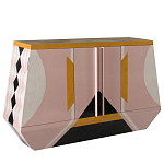 Дизайнерский комод с геометрическим рисунком Arredi варинант исполнения - 1 | Loft Concept в Барнауле