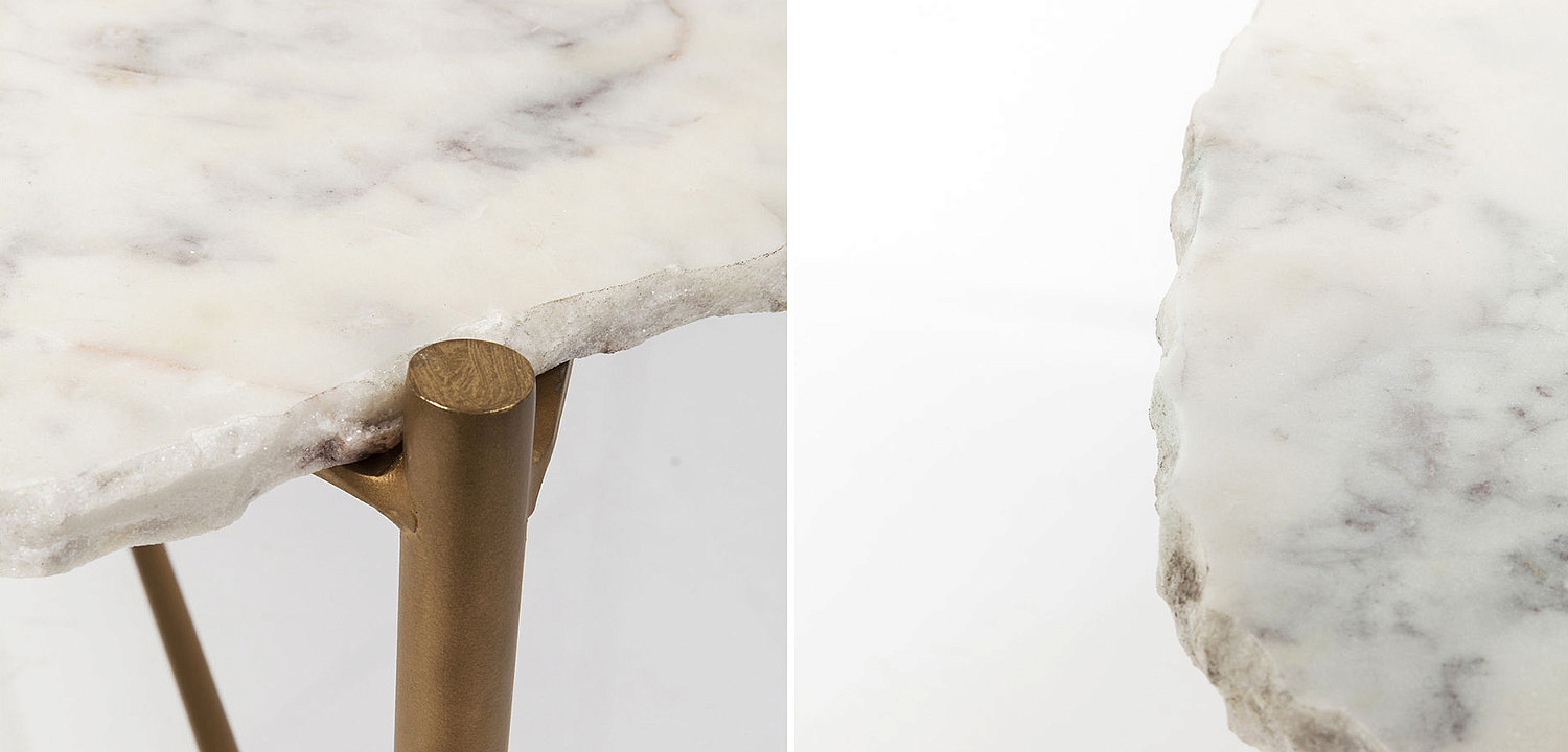 Кофейный стол White Stone - Loft-Concept в Барнауле