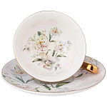 Чайная пара из фарфора 200 мл Grey Tea Porcelain Set варинант исполнения - 1 | Loft Concept в Барнауле