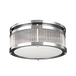 Потолочный светильник с цилиндрическим плафоном из рифленого прозрачного стекла Feiss варинант исполнения - 5 | Loft Concept в Барнауле