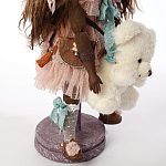 Авторская кукла Девочка с медвежонком варинант исполнения - 2 | Loft Concept в Барнауле