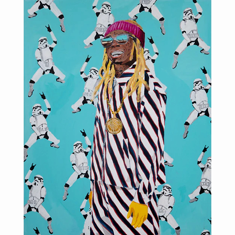 Картина Weezy May the Force Be With You Мульти в Барнауле | Loft Concept 