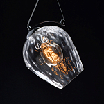 Подвесной светильник со стеклянном плафоном в форме бокала Kaleido варинант исполнения - 37 | Loft Concept в Барнауле