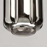 Люстра с 5-ю плафонами серого цвета Smoked Prism варинант исполнения - 5 | Loft Concept в Барнауле