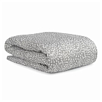 Постельное белье серого цвета с рисунком 200х220 см Blossom Essence варинант исполнения - 1 | Loft Concept в Барнауле