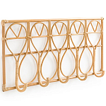 Настенная вешалка из ротанга Wila Wall Hanger L варинант исполнения - 1 | Loft Concept в Барнауле