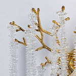 Бра золотого цвета с ветвями и хрустальными подвесками FAIRYTREE Light варинант исполнения - 4 | Loft Concept в Барнауле