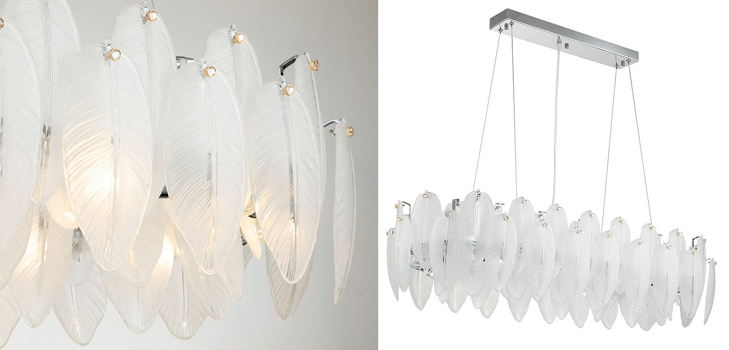 Люстра Bud Petals Chandelier Chrome Line Люстра Bud Petals Chandelier Chrome Line - Loft-Concept в Барнауле