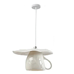 Подвесные светильники в виде белой посуды Flower Reversal варинант исполнения - 10 | Loft Concept в Барнауле