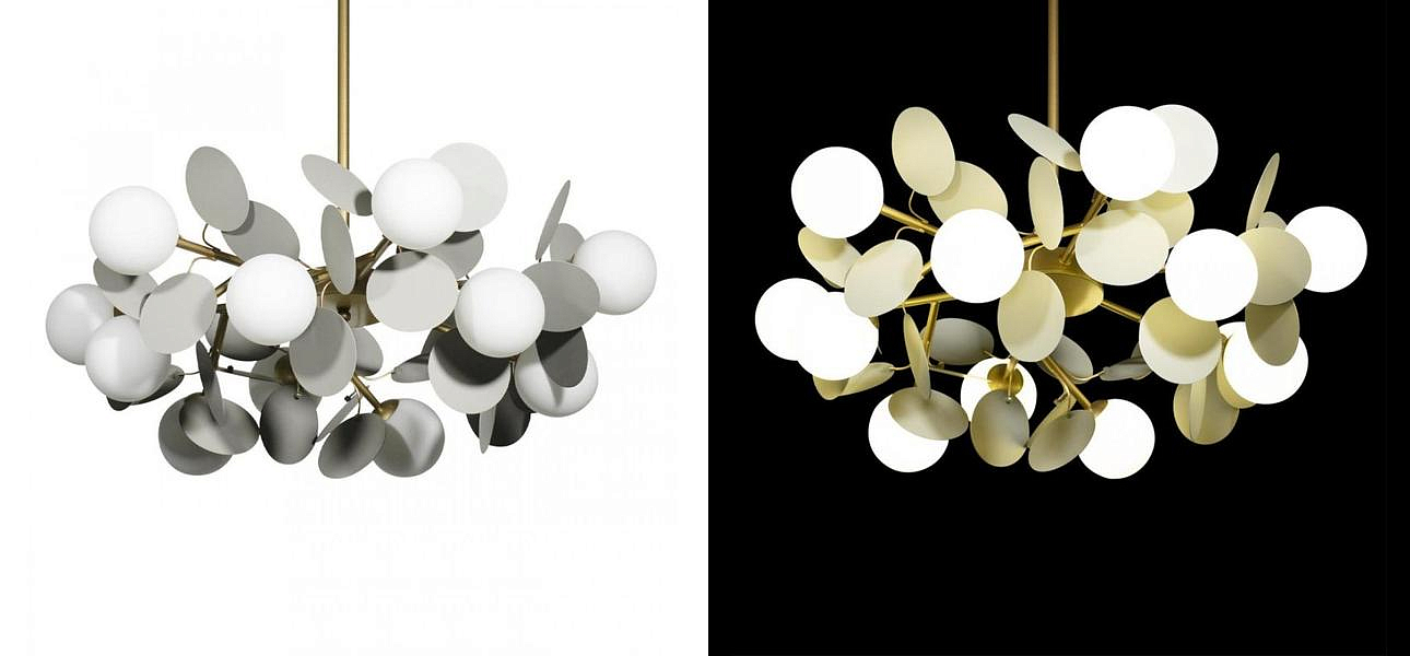 Люстра MATISSE Chandelier Gray 12 ламп Люстра MATISSE Chandelier Gray 12 ламп - Loft-Concept в Барнауле