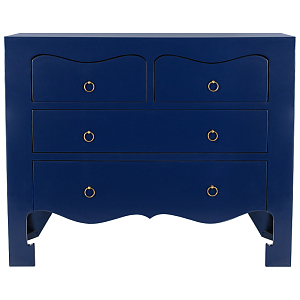 Комод темно-синий L.XV CHEST OF DRAWERS deep blue