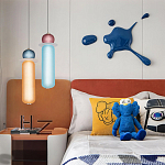 Подвесной светильник с стеклянным плафоном Polly варинант исполнения - 4 | Loft Concept в Барнауле