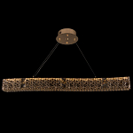 Люстра волнистой формы с текстурной огранкой Reflection of Reality варинант исполнения - 6 | Loft Concept в Барнауле