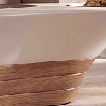 Журнальный столик фигурный со стеклянной столешницей Table Drop варинант исполнения - 5 | Loft Concept в Барнауле