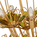 Люстра золотого цвета в форме цветка Hanging Flowers варинант исполнения - 1 | Loft Concept в Барнауле