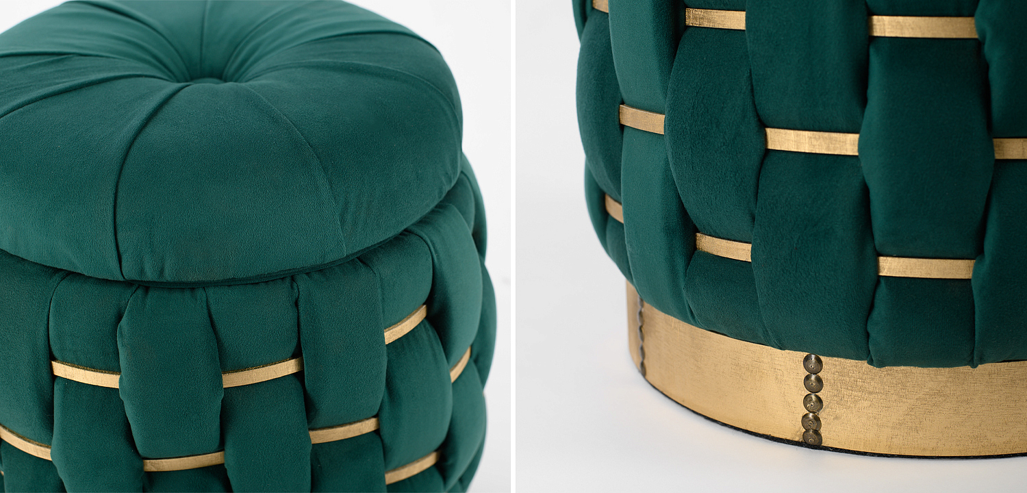 Пуф Verde Green Pouf Пуф Verde Green Pouf - Loft-Concept в Барнауле