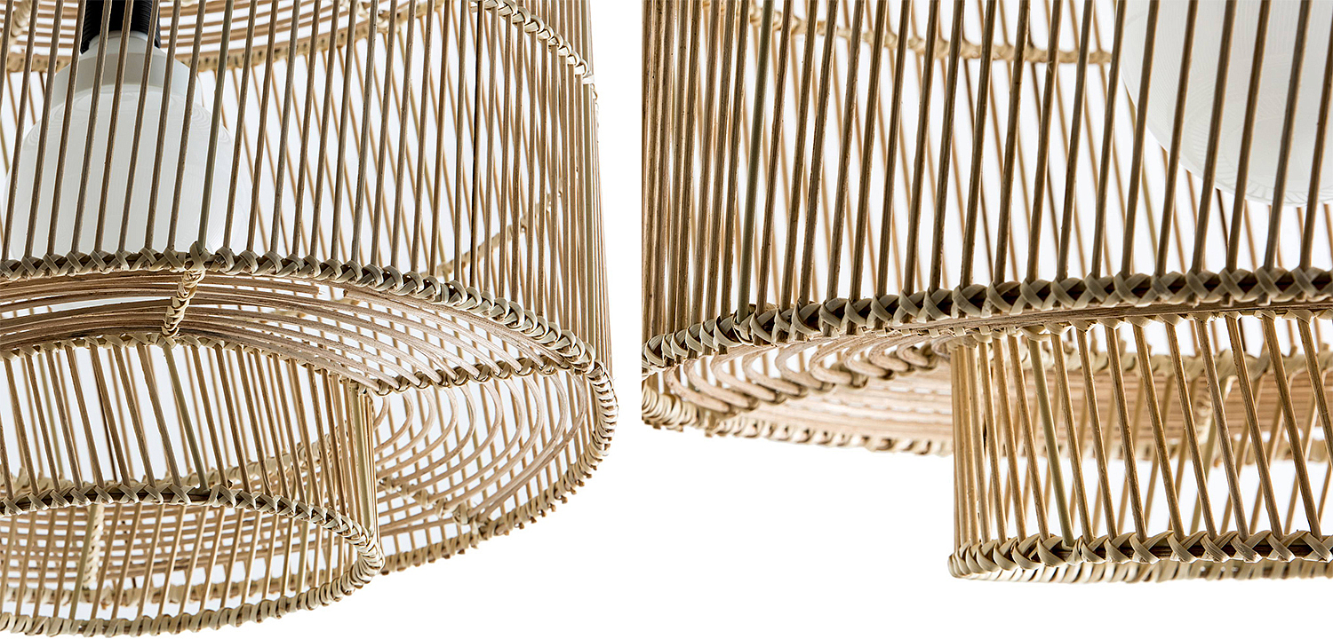 Подвесной светильник Larsen Wicker Bamboo Подвесной светильник Larsen Wicker Bamboo - Loft-Concept в Барнауле