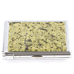 Портсигар на 10 сигарет с газовой зажигалкой из натурального камня Змеевик Светлый Stone Cigarettes Cases варинант исполнения - 1 | Loft Concept в Барнауле