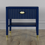 Прикроватная тумбочка с ящиком Elsa Dreams Blue варинант исполнения - 5 | Loft Concept в Барнауле