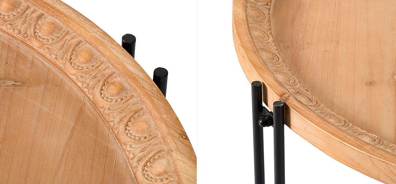 Столик с большой круглой столешницей Batty - Loft-Concept в Барнауле