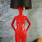 Лампа MANNEQUIN LAMP с абажуром созерцание силуэта варинант исполнения - 6 | Loft Concept в Барнауле