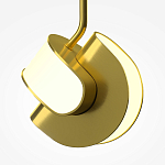 Подвесной светильник в цвете Латунь Levix варинант исполнения - 3 | Loft Concept в Барнауле