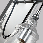 Бра с плафоном в форме колокола из прозрачного стекла с пузырьками Feiss варинант исполнения - 2 | Loft Concept в Барнауле