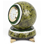 Часы настольные в виде шара из натурального камня Ball Stone Clock варинант исполнения - 5 | Loft Concept в Барнауле