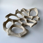 Блюдо «Бежевый коралл» варинант исполнения - 1 | Loft Concept в Барнауле