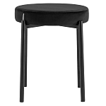 Табурет с мягким круглым сиденьем RIO Black варинант исполнения - 2 | Loft Concept в Барнауле