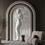 Барельеф NAKED варинант исполнения - 2 | Loft Concept в Барнауле