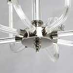 Люстра с 8-ю лампами и гранеными стеклянными плафонами Prism Gala варинант исполнения - 11 | Loft Concept в Барнауле