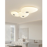 Потолочный светильник с тремя овальными матовыми плафонами TRIDalmen варинант исполнения - 3 | Loft Concept в Барнауле