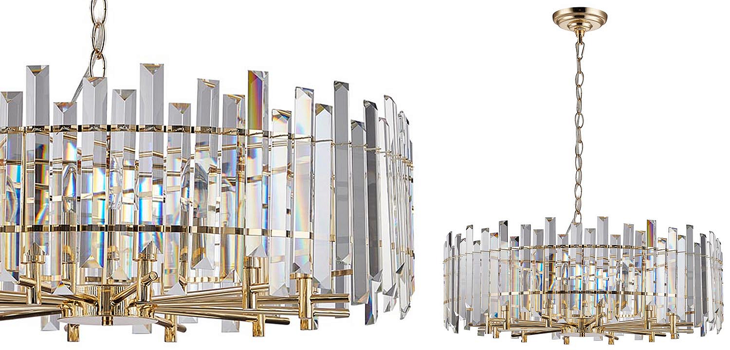Люстра Langley Chandelier gold 80 Люстра Langley Chandelier gold 80 - Loft-Concept в Барнауле